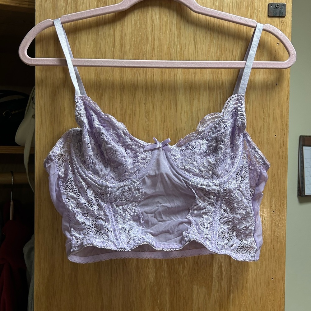 Lavender Lace Bralette